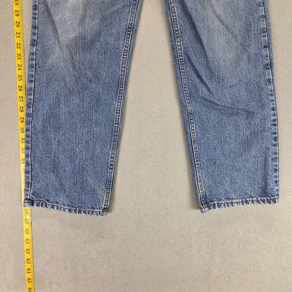 Vintage Levis 501 Jeans Mens Blue Straight Button Fly Made in USA Fits 34x29